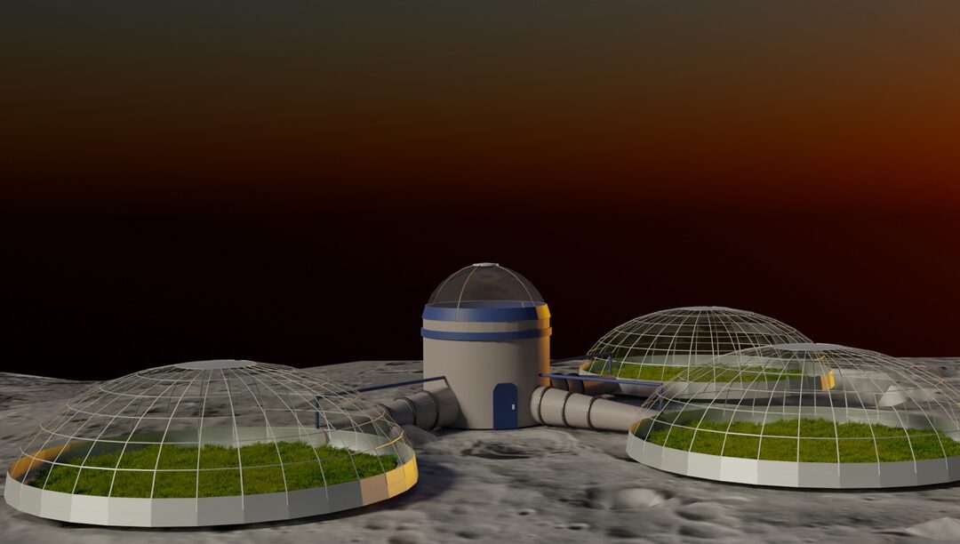 Хакатон по 3D моделированию «Лунная база»